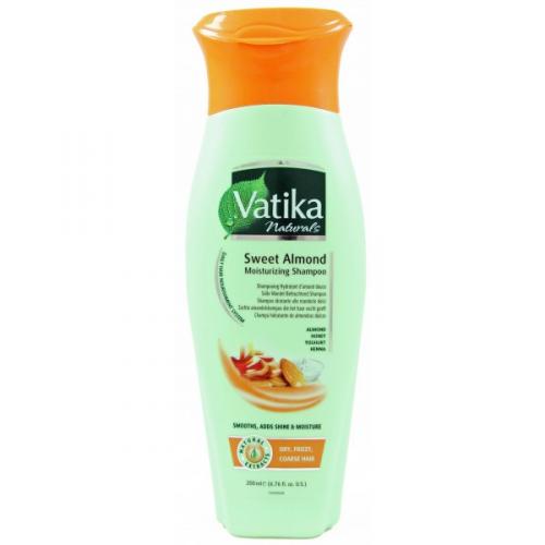 Dabur Vatika Naturals Sweet Almond Moisturizing Shampoo - 400 ml
